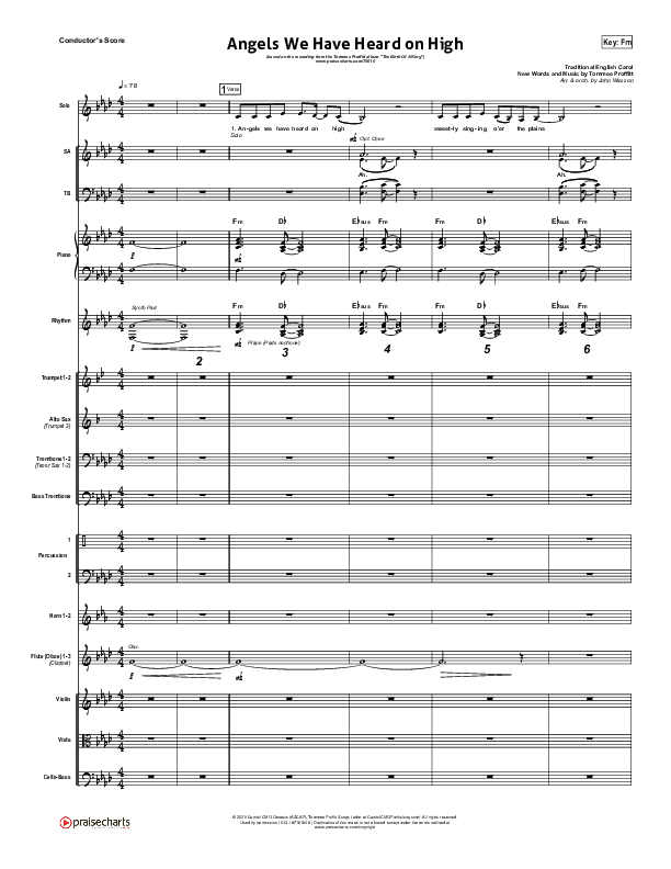 Angels We Have Heard On High Orchestration (Tommee Profitt / Nicole Serrano)