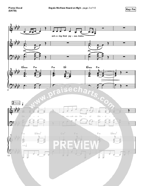 Angels We Have Heard On High Piano/Vocal Pack (Tommee Profitt / Nicole Serrano)