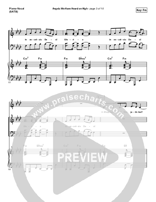Angels We Have Heard On High Piano/Vocal Pack (Tommee Profitt / Nicole Serrano)