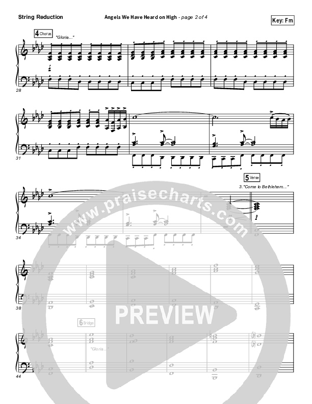 Angels We Have Heard On High String Reduction (Tommee Profitt / Nicole Serrano)