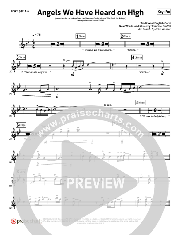 Angels We Have Heard On High Brass Pack (Tommee Profitt / Nicole Serrano)