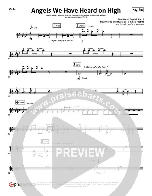 Angels We Have Heard On High String Pack (Tommee Profitt / Nicole Serrano)