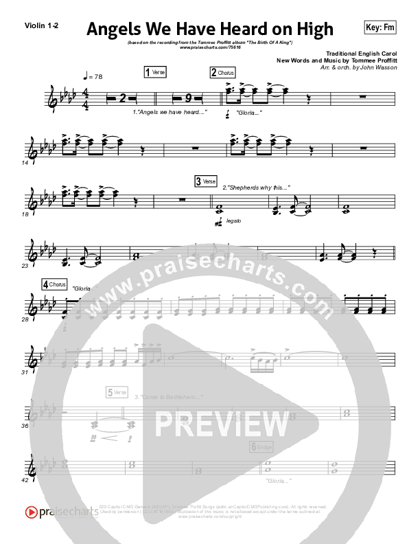 Angels We Have Heard On High String Pack (Tommee Profitt / Nicole Serrano)
