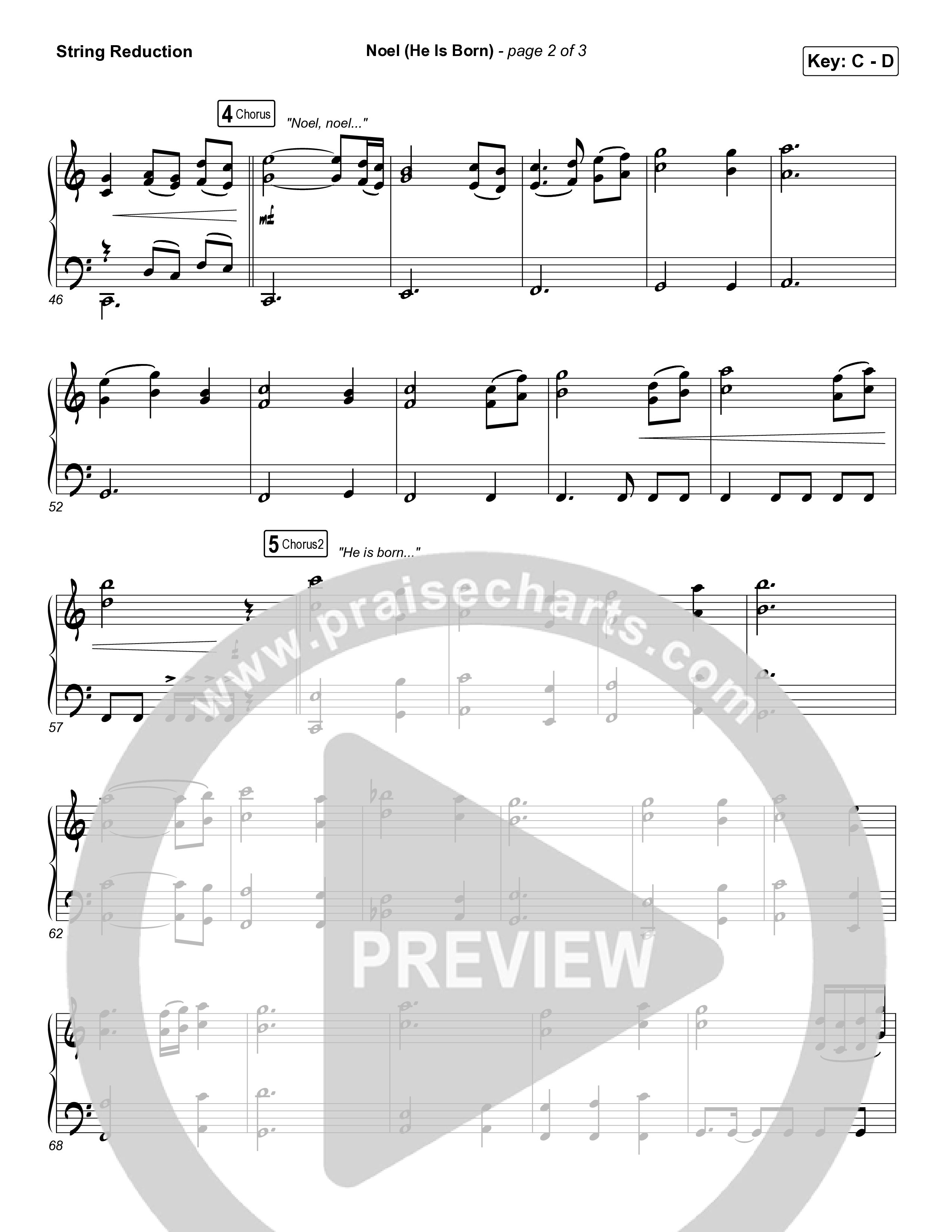 Noel (He Is Born) String Reduction (Tommee Profitt / Stanaj)