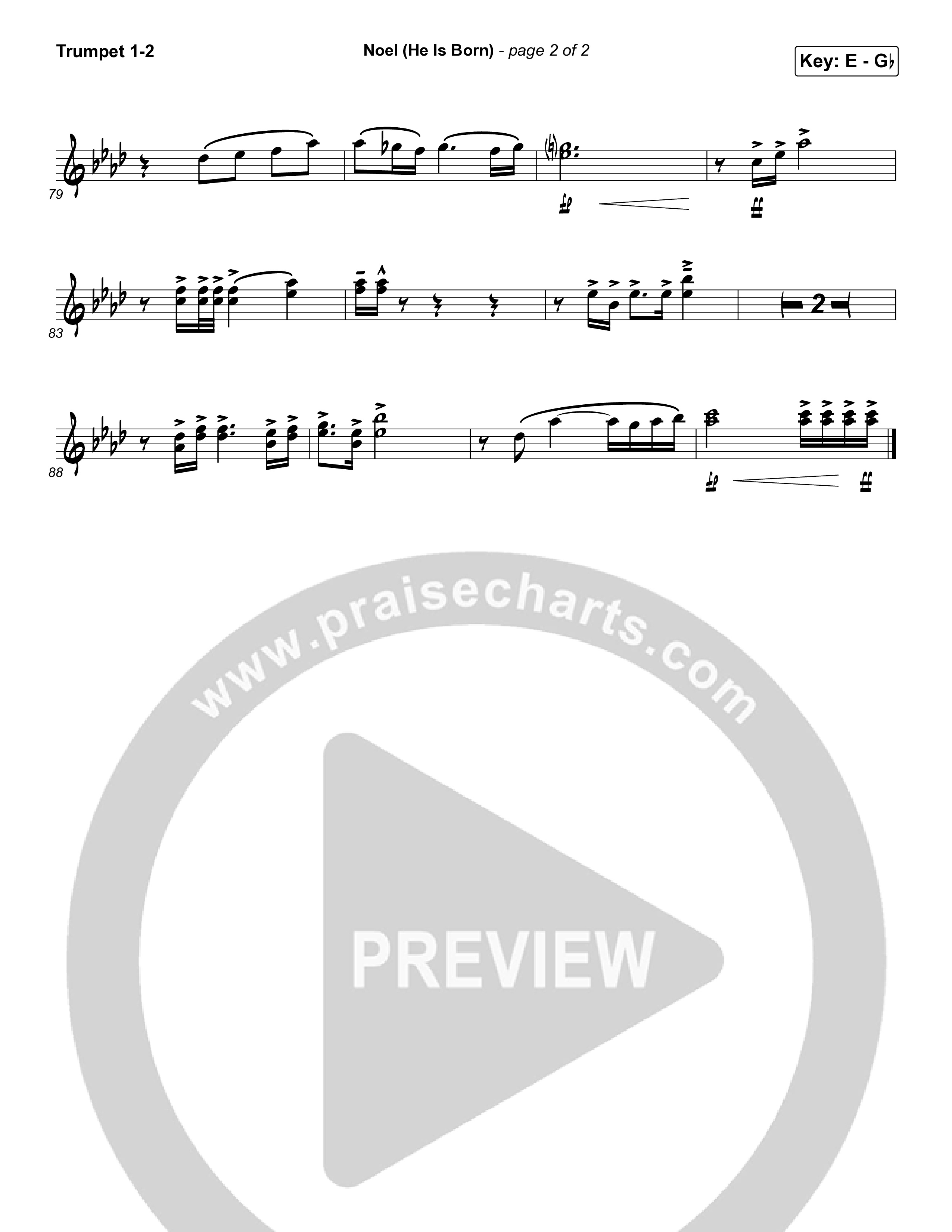 Noel (He Is Born) Brass Pack (Tommee Profitt / Stanaj)