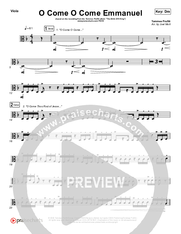 O Come O Come Emmanuel Viola (Tommee Profitt)