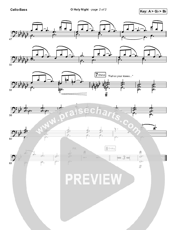 O Holy Night Cello/Bass (Tommee Profitt / Tauren Wells / SVRCINA)