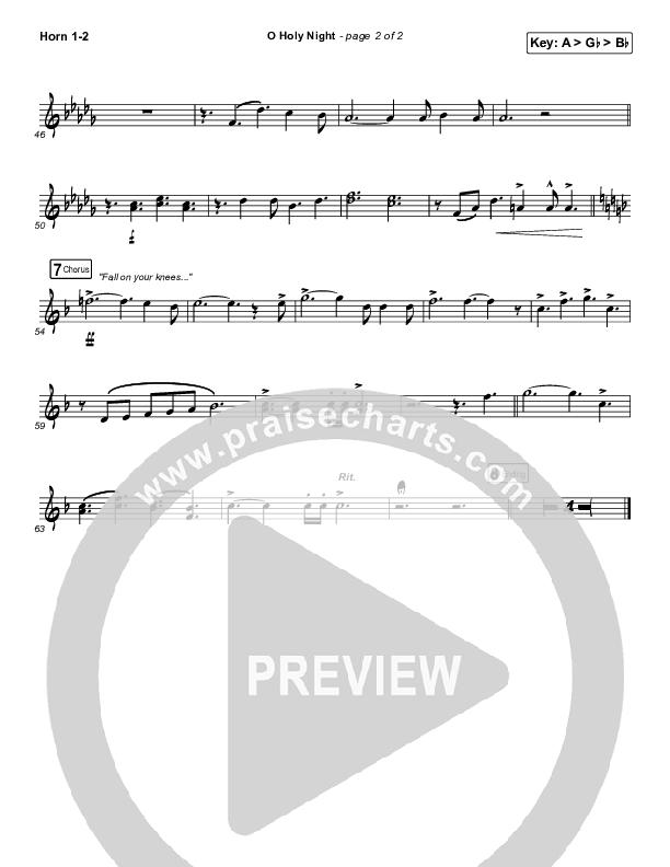O Holy Night French Horn 1/2 (Tommee Profitt / Tauren Wells / SVRCINA)