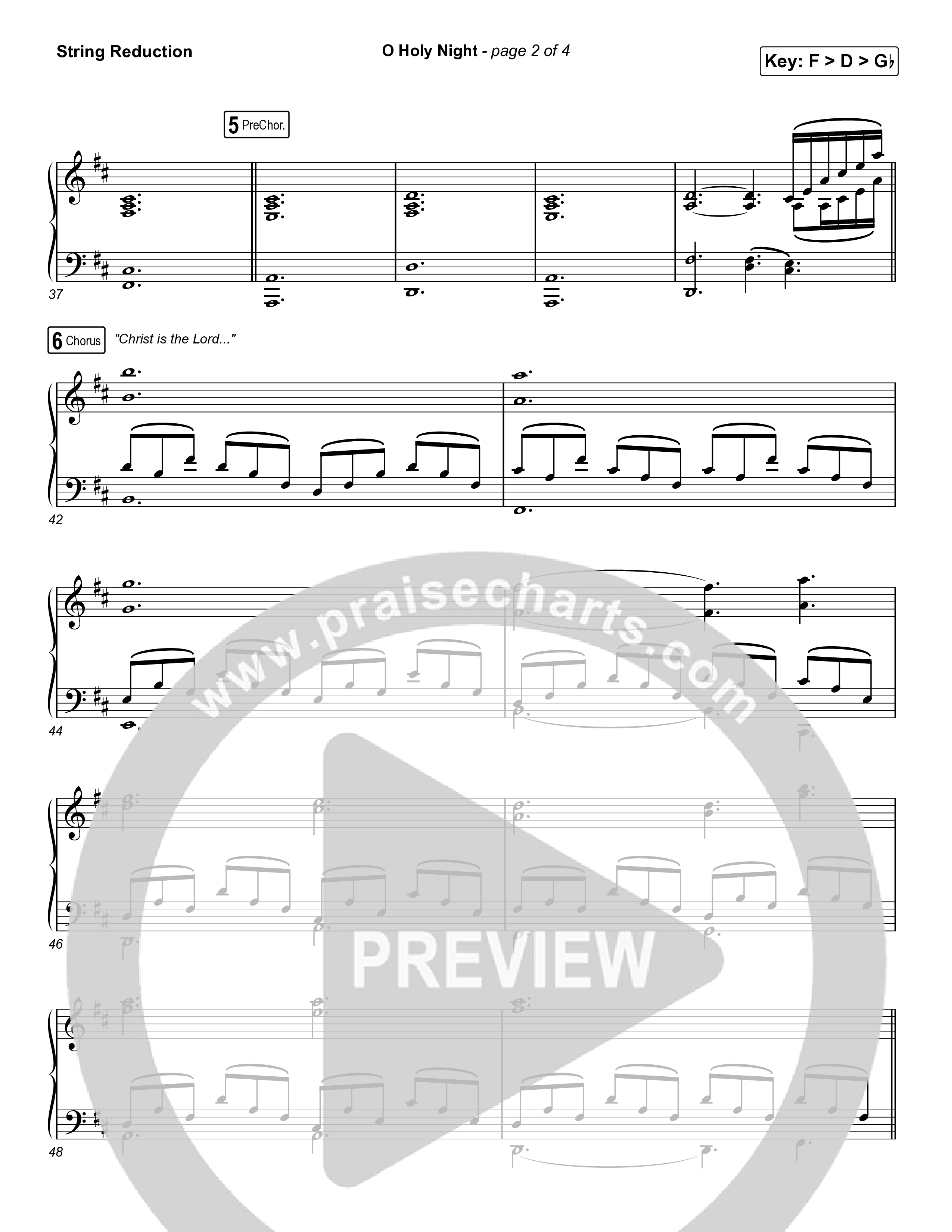 O Holy Night String Reduction (Tommee Profitt / Tauren Wells / SVRCINA)