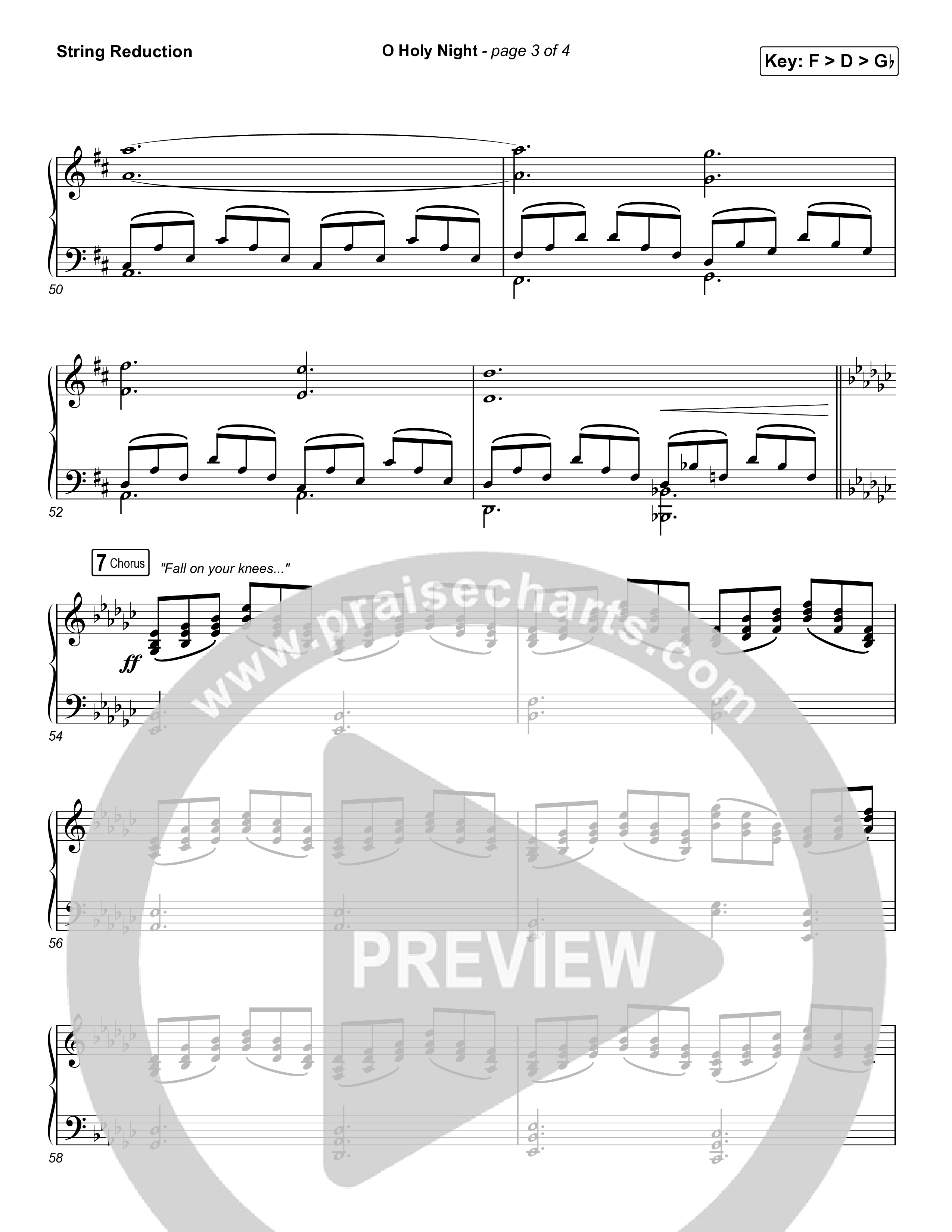 O Holy Night String Reduction (Tommee Profitt / Tauren Wells / SVRCINA)