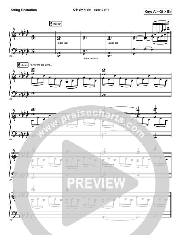 O Holy Night String Pack (Tommee Profitt / Tauren Wells / SVRCINA)