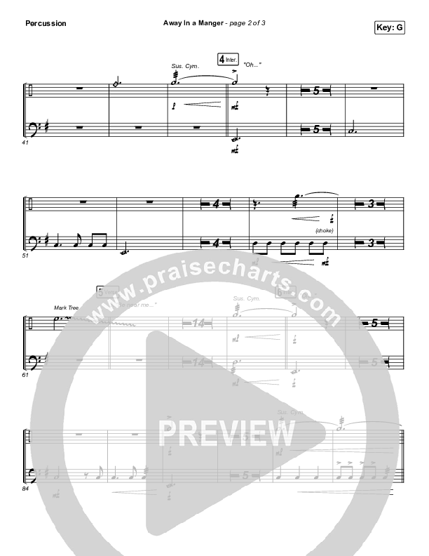 Away In A Manger Percussion (Tommee Profitt / Daniel Saint Black / Ruelle)