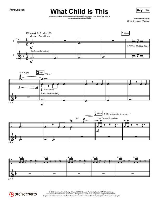 What Child Is This Percussion (Tommee Profitt / Avril Lavigne)