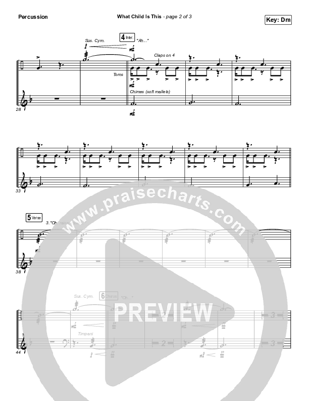 What Child Is This Percussion (Tommee Profitt / Avril Lavigne)