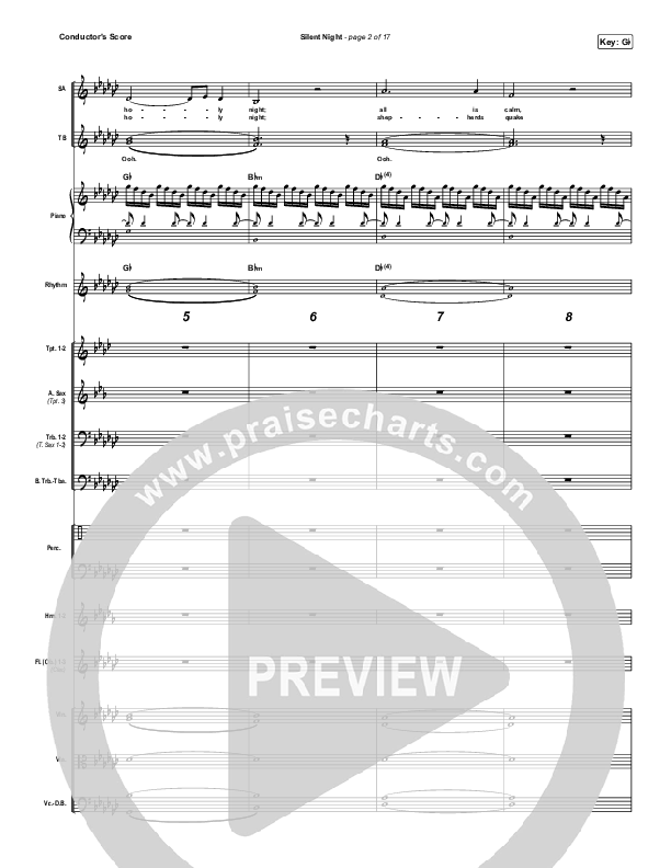 Silent Night Conductor's Score (Tommee Profitt / Fleurie)