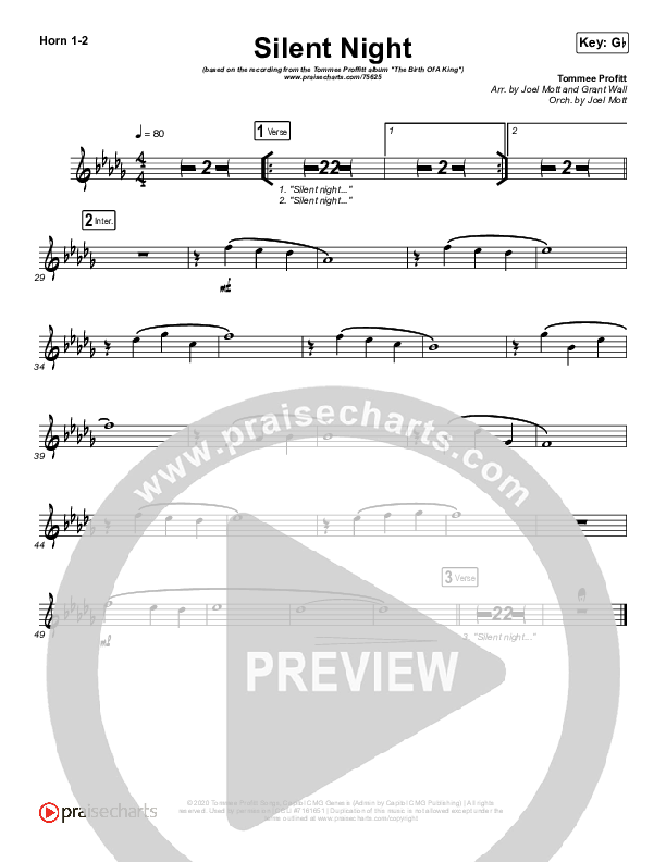 Silent Night Brass Pack (Tommee Profitt / Fleurie)