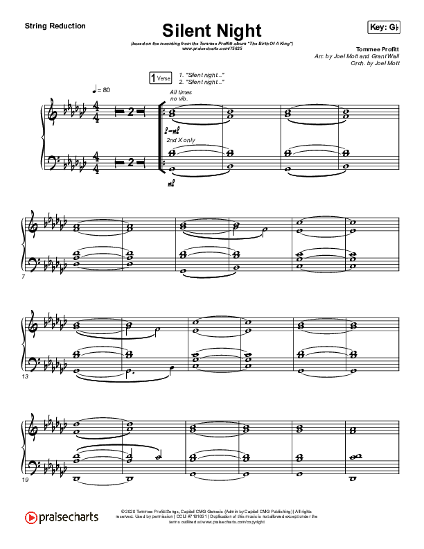 Silent Night String Reduction (Tommee Profitt / Fleurie)