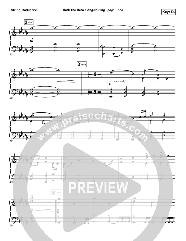 Hark The Herald Angels Sing String Reduction (Tommee Profitt / Kari Jobe)