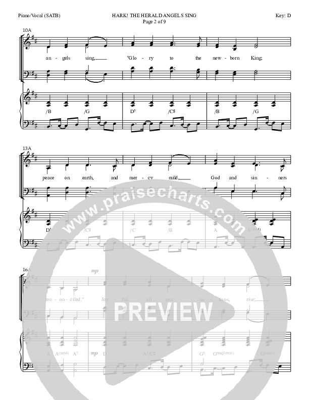 Hark The Herald Angels Sing Piano/Vocal Pack (Dan Graeber)