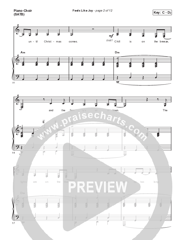 Feels Like Joy Piano/Vocal Pack (Micah Tyler)