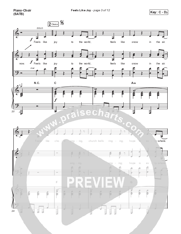 Feels Like Joy Piano/Vocal Pack (Micah Tyler)