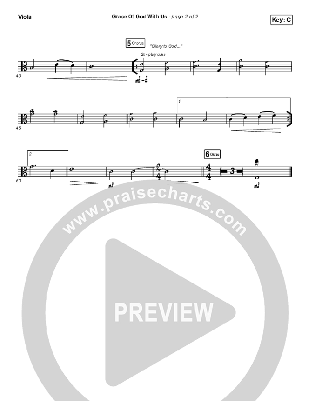 Grace Of God With Us Viola (Passion / Chidima)