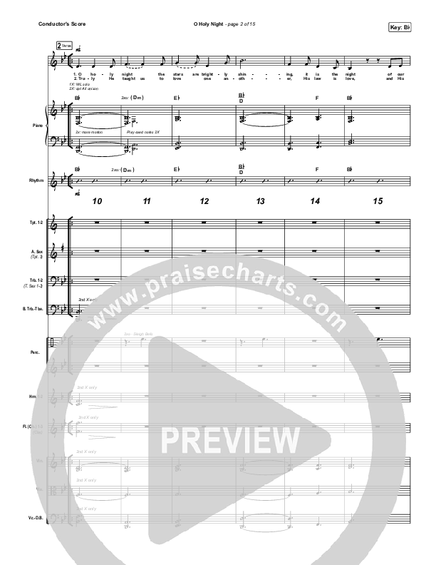 O Holy Night Light Orchestration (Passion / Crowder)