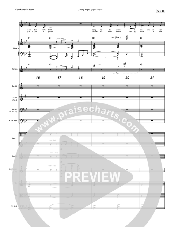 O Holy Night Light Orchestration (Passion / Crowder)