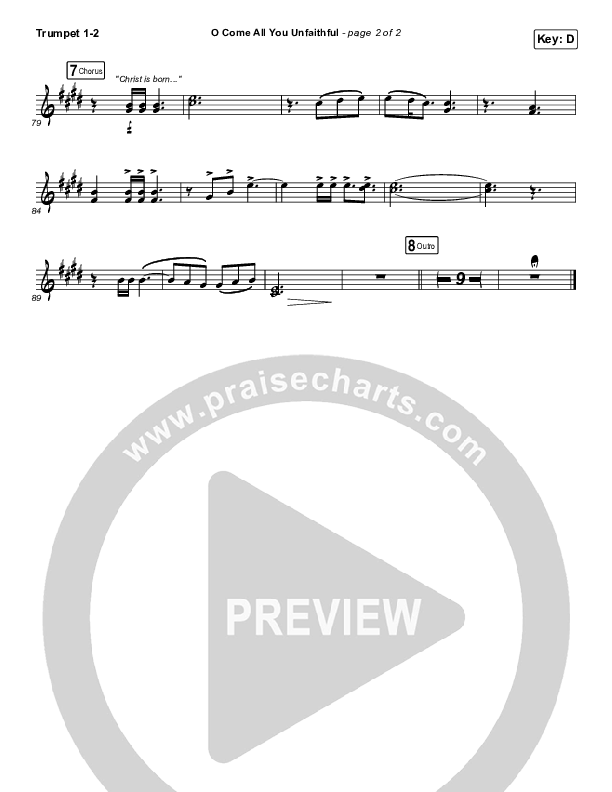 O Come All You Unfaithful Trumpet 1,2 (Sovereign Grace)