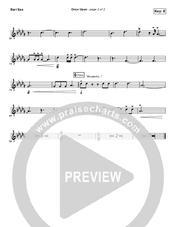 Once Upon Bari Sax (Sovereign Grace)