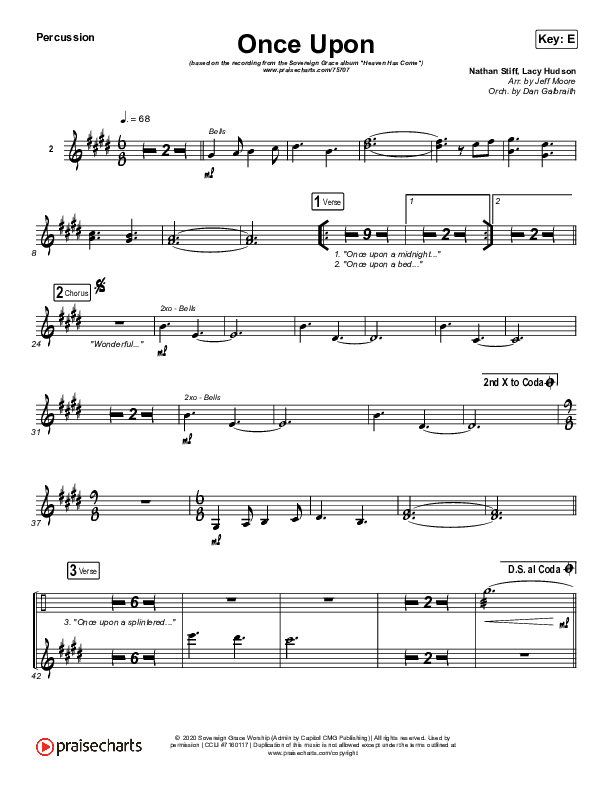 Once Upon Percussion (Sovereign Grace)