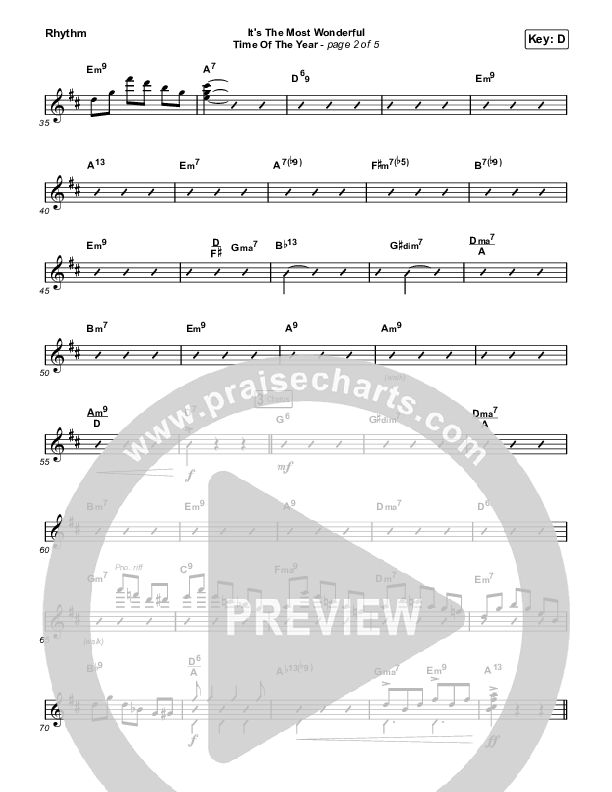 It's The Most Wonderful Time Of The Year Rhythm Pack (Michael W. Smith)