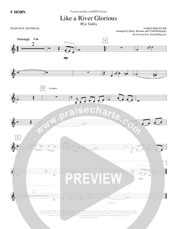 Like A River Glorious French Horn (Todd Billingsley)