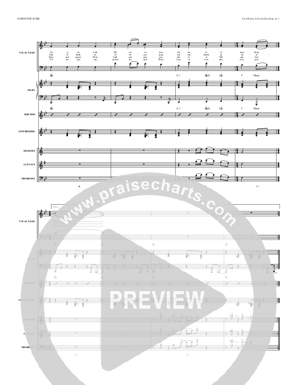 Love Divine All Loves Excelling Conductor's Score (Todd Billingsley)