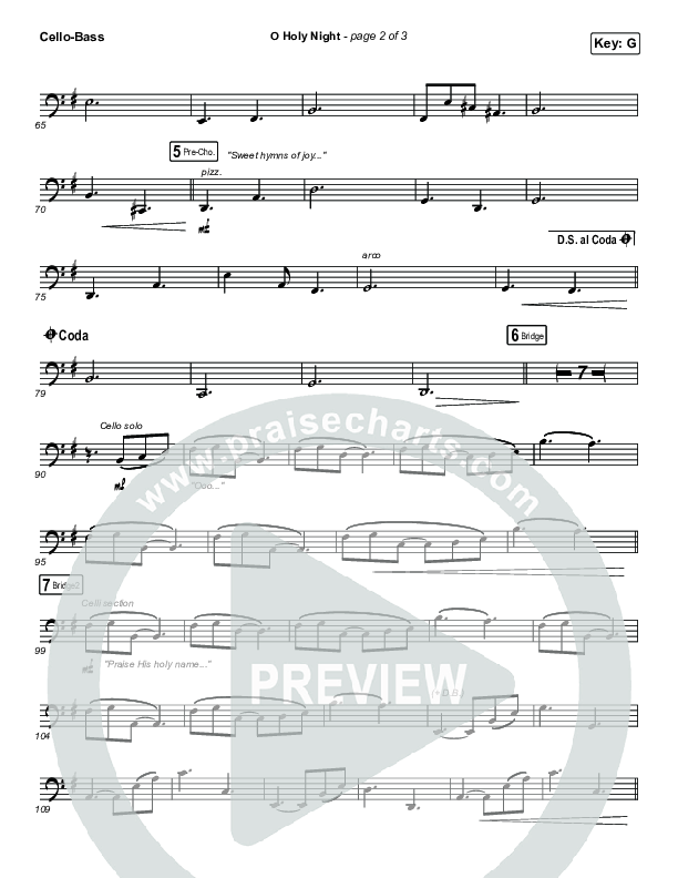 O Holy Night (Live) Cello/Bass (The McClures / Hannah McClure / Paul McClure)