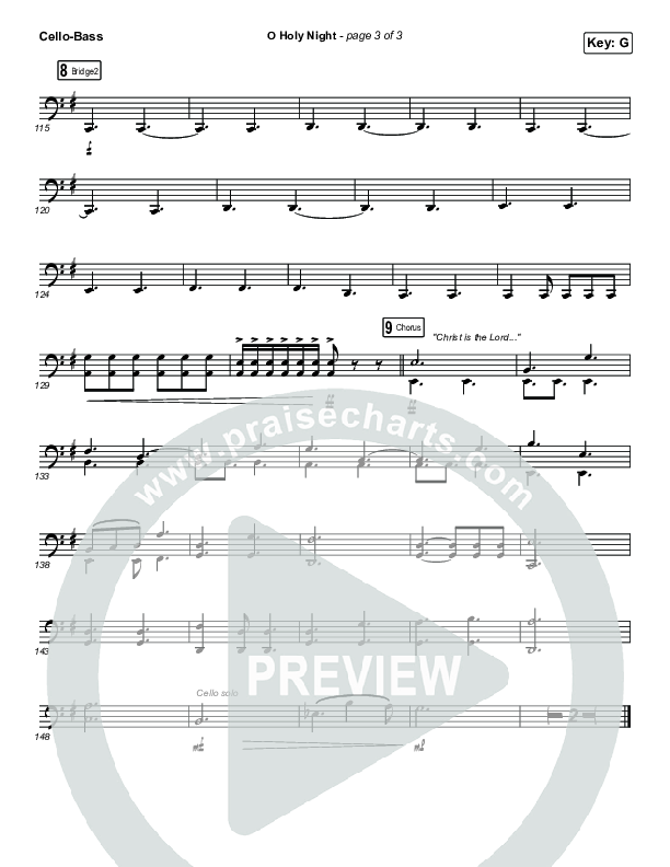 O Holy Night (Live) Cello/Bass (The McClures / Hannah McClure / Paul McClure)