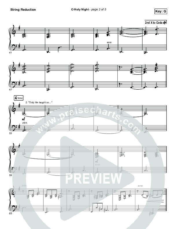 O Holy Night (Live) String Reduction (The McClures / Hannah McClure / Paul McClure)