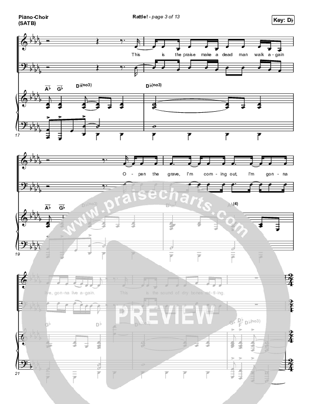 RATTLE! Piano/Vocal Pack (Zach Williams / Steven Furtick)