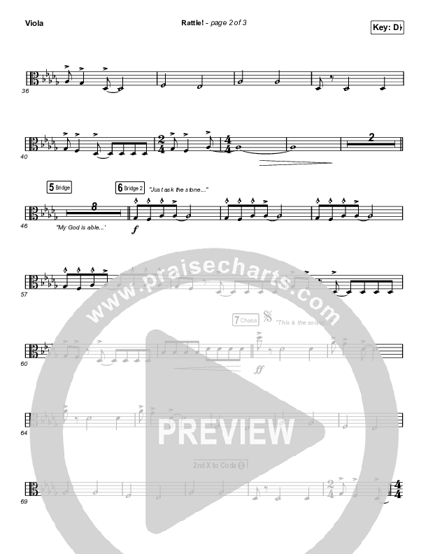 RATTLE! Viola (Zach Williams / Steven Furtick)