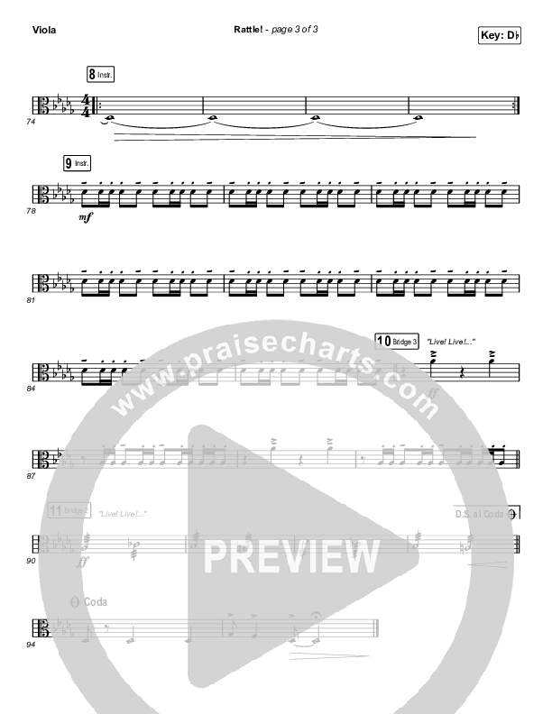 RATTLE! Viola (Zach Williams / Steven Furtick)