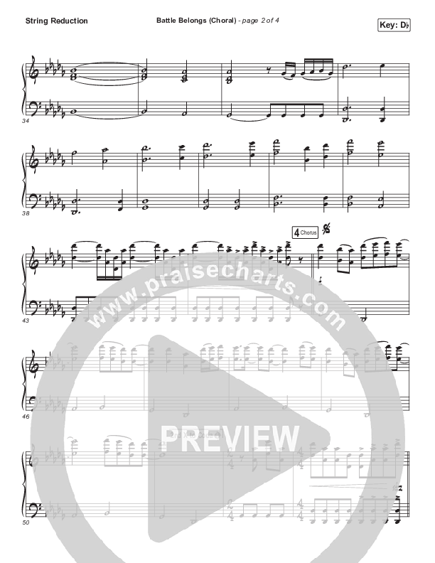 Battle Belongs (Choral Anthem SATB) Sheet Music PDF (Phil Wickham / Arr