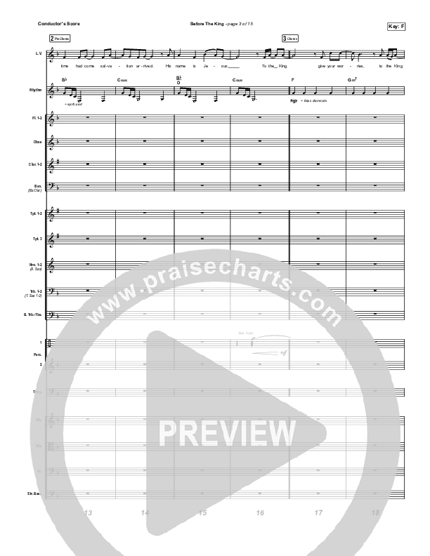 Before The King Orchestration (Saddleback Worship)