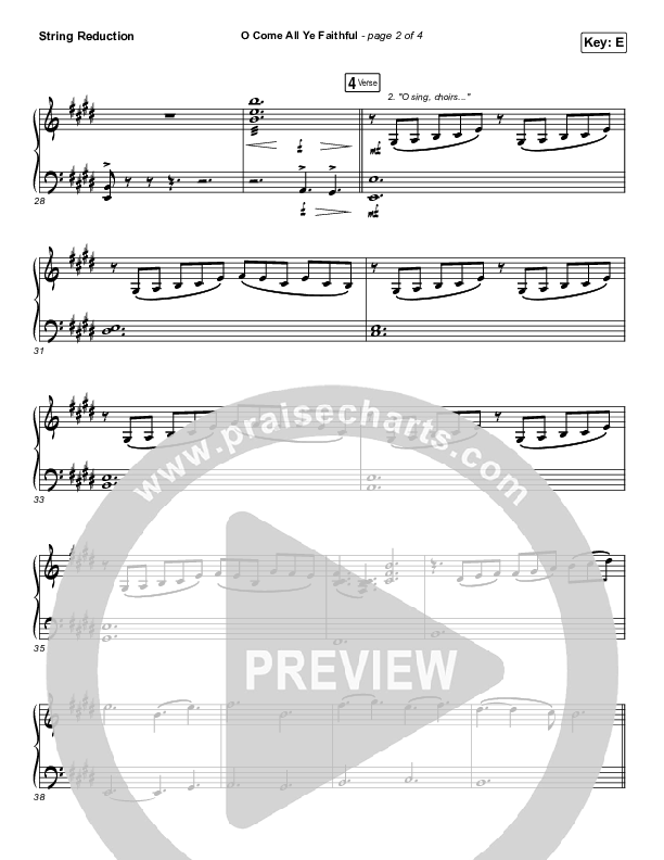 O Come All Ye Faithful String Pack (Red Rocks Worship)