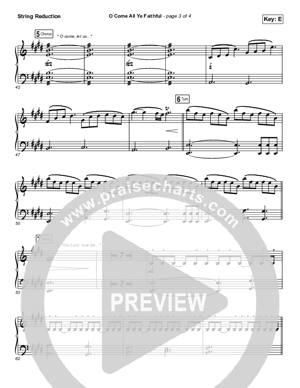 O Come All Ye Faithful String Pack (Red Rocks Worship)