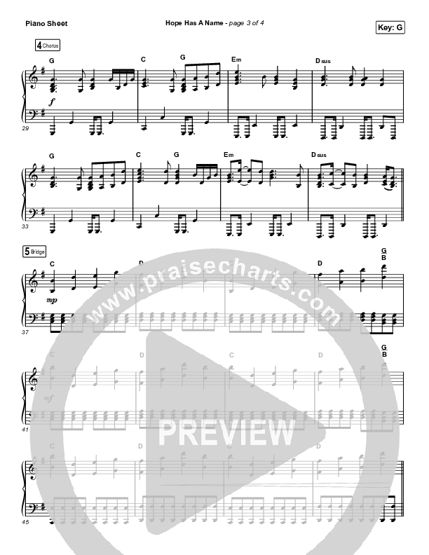 Hope Has A Name (Choral Anthem SATB) Piano Sheet (Passion / Kristian Stanfill / Arr. Luke Gambill)
