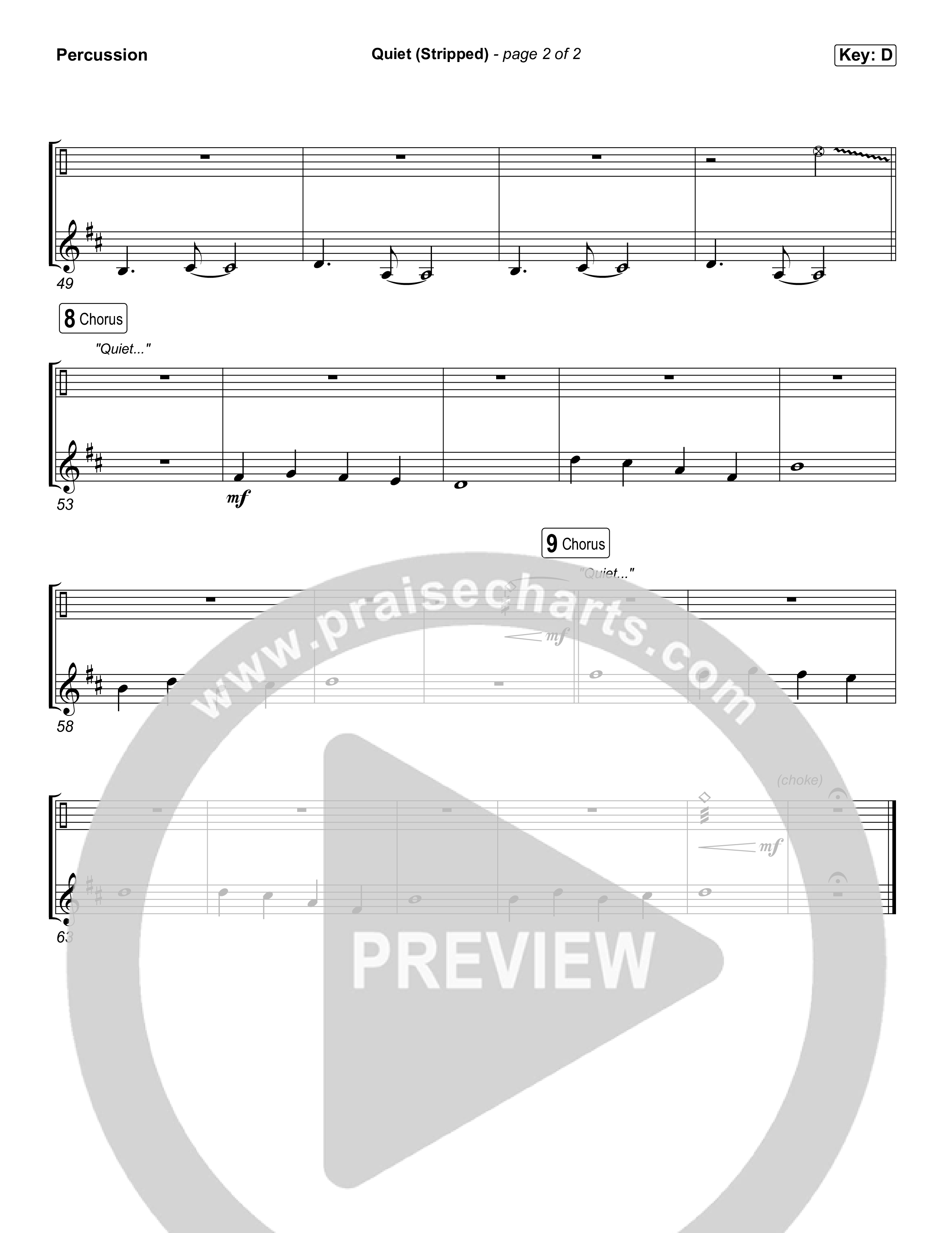 Quiet (Stripped) Percussion (Elevation Worship / ELEVATION RHYTHM)