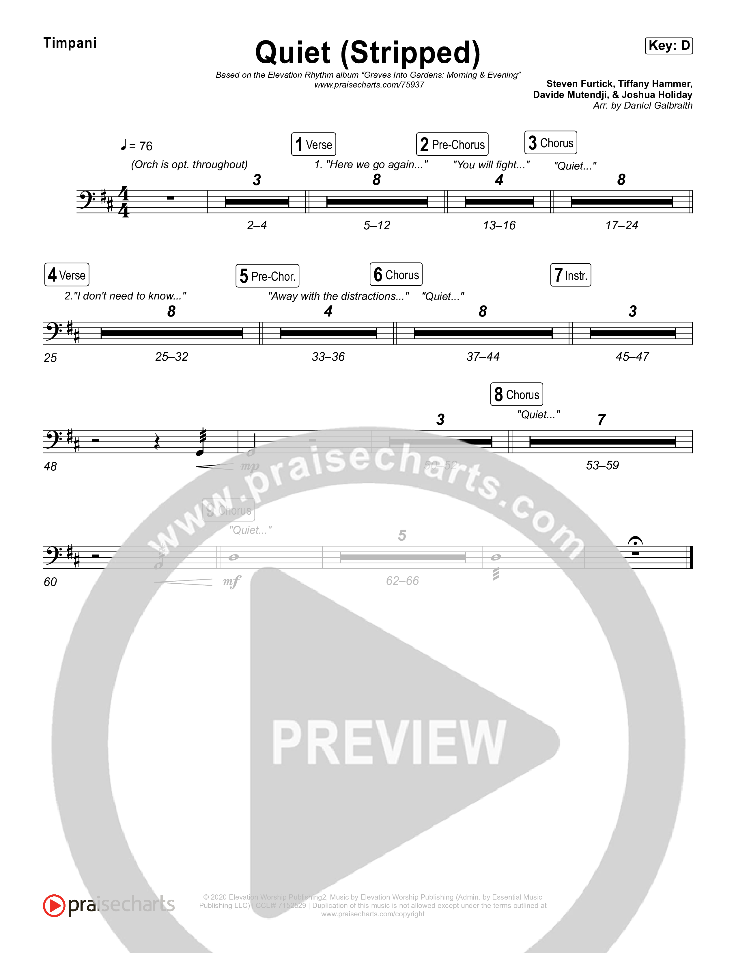 Quiet (Stripped) Timpani (Elevation Worship / ELEVATION RHYTHM)