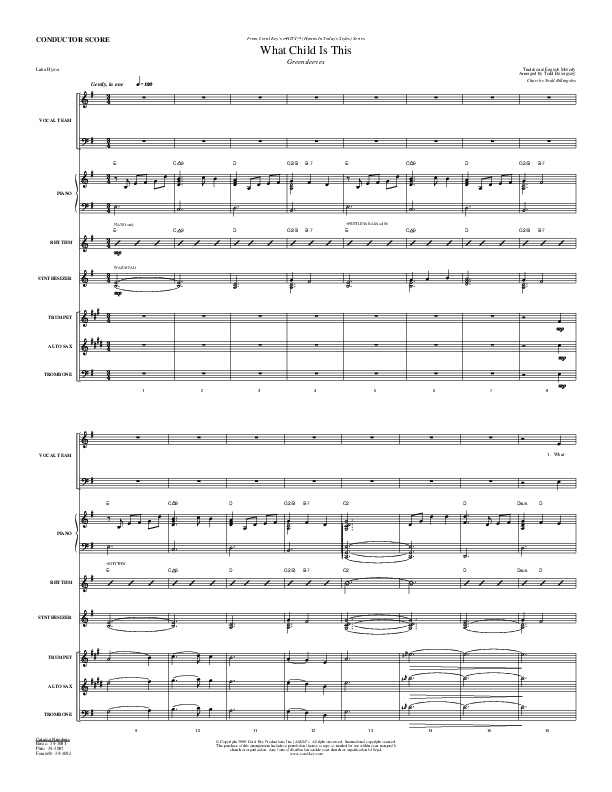What Child Is This Orchestration (Todd Billingsley)