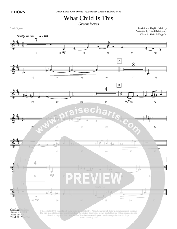 What Child Is This French Horn (Todd Billingsley)