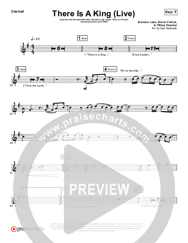 There Is A King (Live) Wind Pack (Elevation Worship / Brandon Lake)